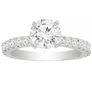 Kara Engagement Ring In Platinum; 0.60 Ctw