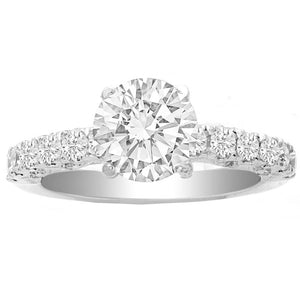 Rebeca Engagement Ring in 14K White Gold; 0.56 ctw