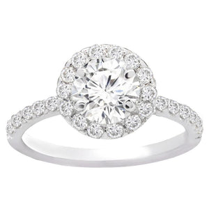 Delaina 14K Diamond Engagement Ring; .33 ctw