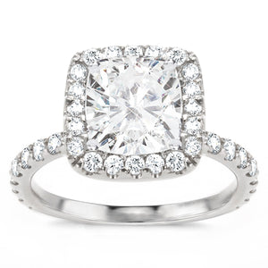 Elena Cushion Diamond Engagement Ring