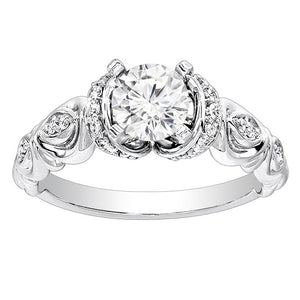 Cupid's Diamond Engagement Ring; Diamond .20 ctw