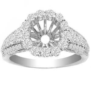 Harper Engagement Ring in 14K Gold White; 0.90 ctw