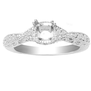 Elisa 14K Engagement Ring; 0.45 ctw