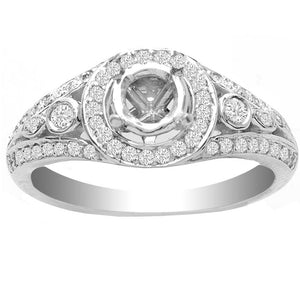 Mabel 14K Engagement Ring; 0.35 ctw