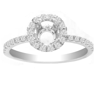 Phoebe Engagement Ring in 14K White Gold; 0.40 ctw