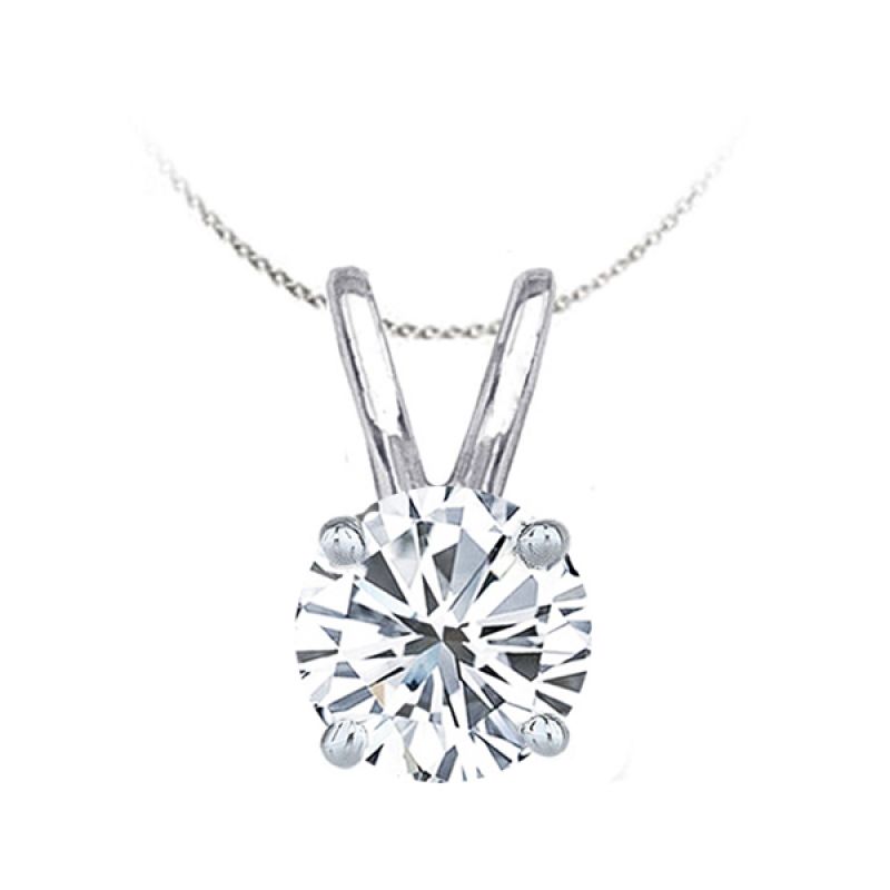 All About the Classic Diamond Solitaire Pendant Design, and Where it Can be Found in Houston