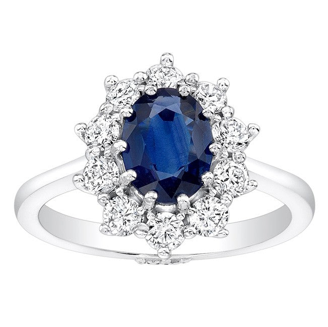Sapphire Engagement Ring For A Princess