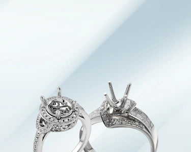 Center Diamond Engagement Rings