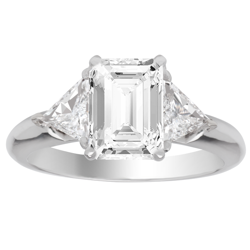 Rayna Three-Stone Engagement Ring