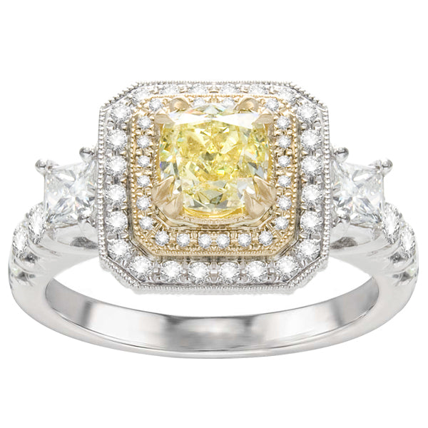 Alana Yellow Diamond Engagement Ring