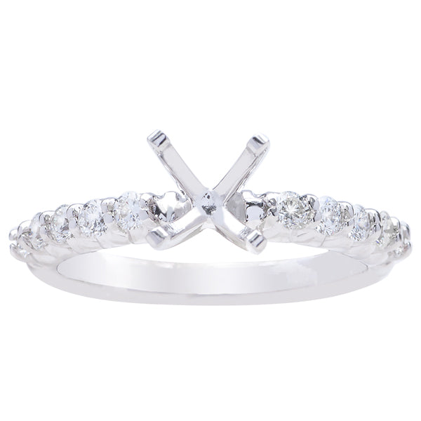 Roma Diamond Engagement Ring, .35 ctw