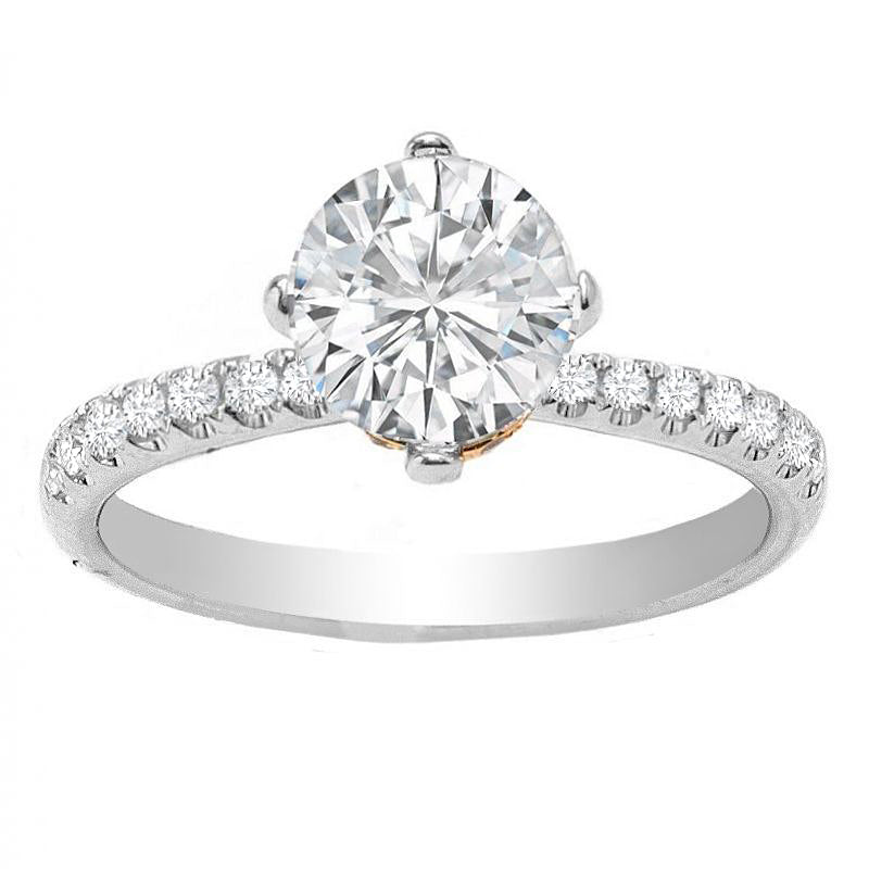 Sherilyn Diamond Engagement Ring in 14K White Gold: 1.15 ctw