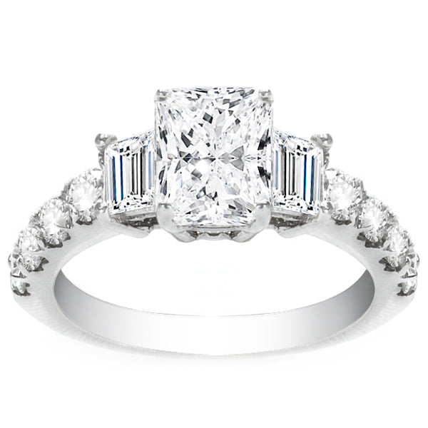 Katarina Three-Stone Engagement Ring