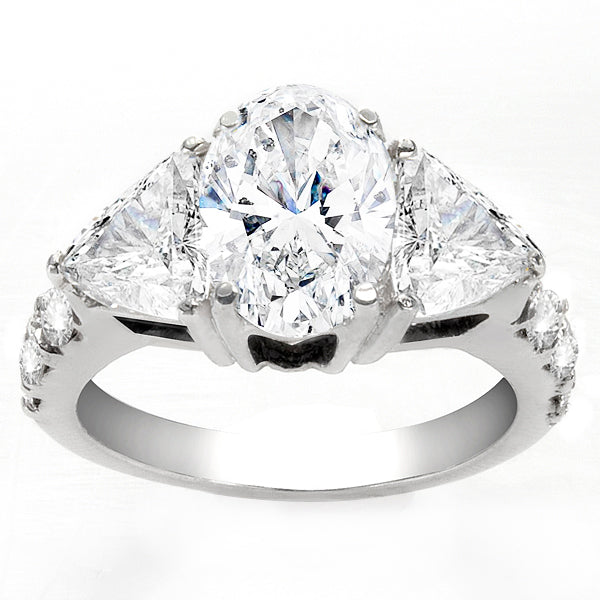 Marceliana Oval Engagement Ring