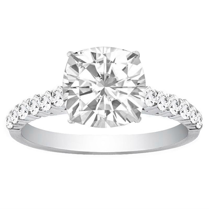 Josephine 14K White Gold Diamond Engagement Ring; .35 Ctw