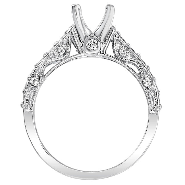 Anya Diamond Engagement Ring in 14K White Gold; 0.55 ctw