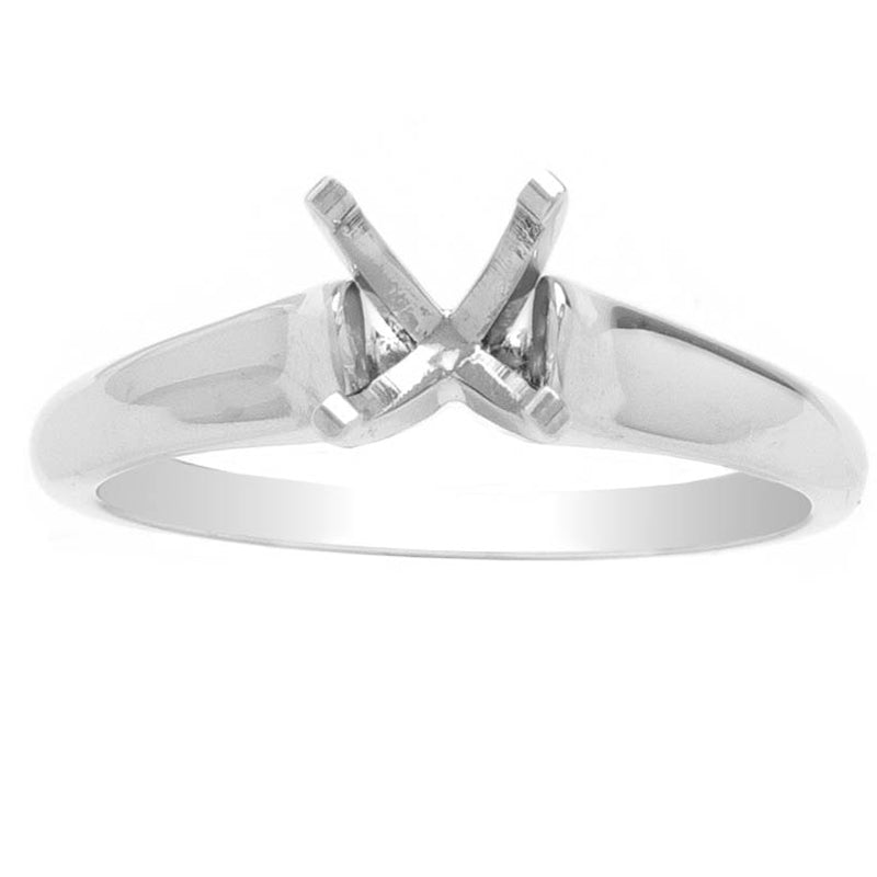 Damaris 14KWG Solitaire Band