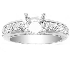 Susie 14K Engagement Ring; 0.72 ctw