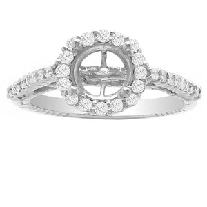 Princess Bow in 14k White Gold; 0.45 ctw