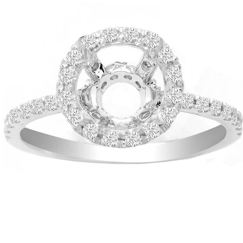 Diamond Ring in 14K White Gold- Savannah; 0.50 ctw