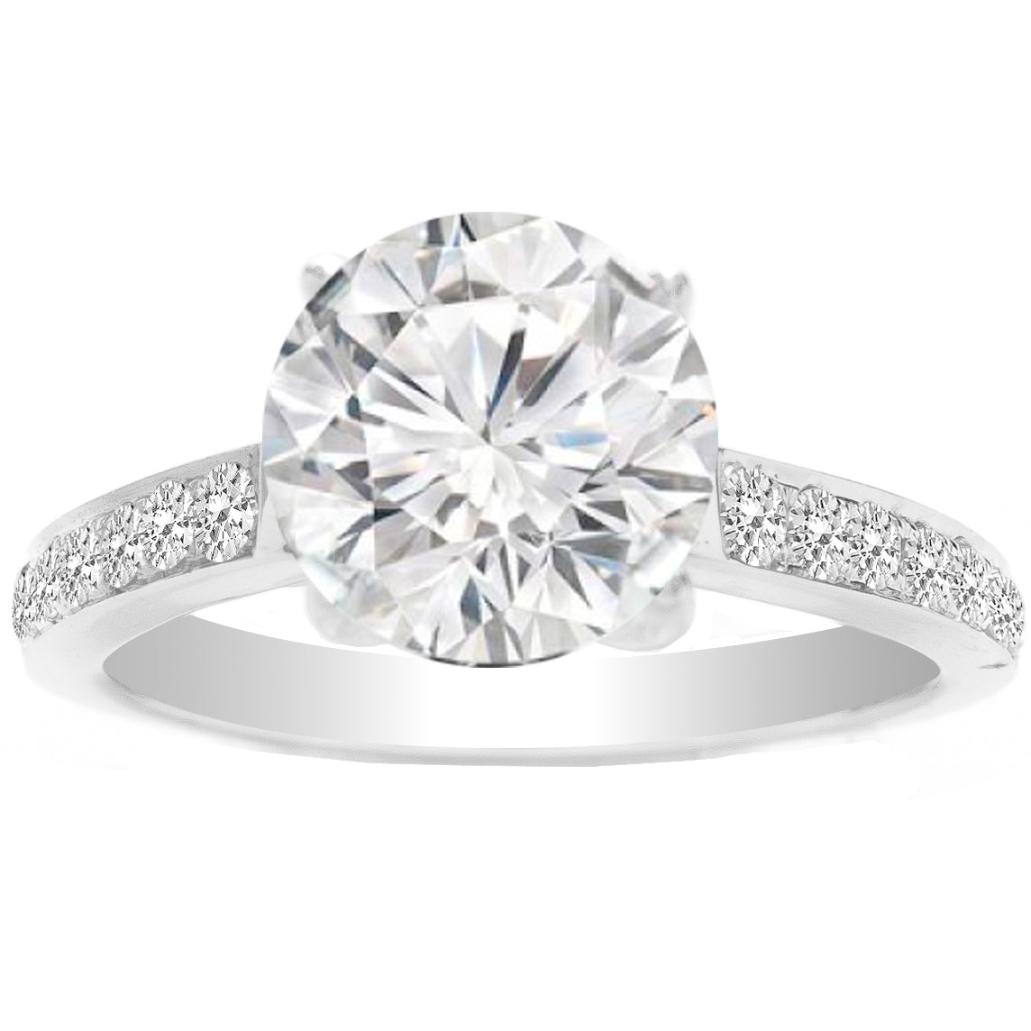 Crienza Diamond Ring in 14K White Gold; 0.28 ctw