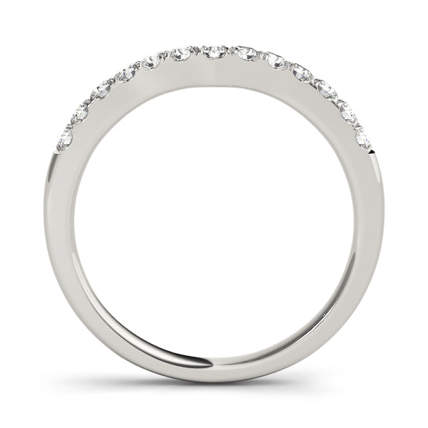 Kiara Diamond Ring & Band 14k WG; 0.55 CTW