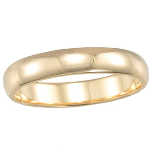 4mm Men's Band in 14K Yellow Gold